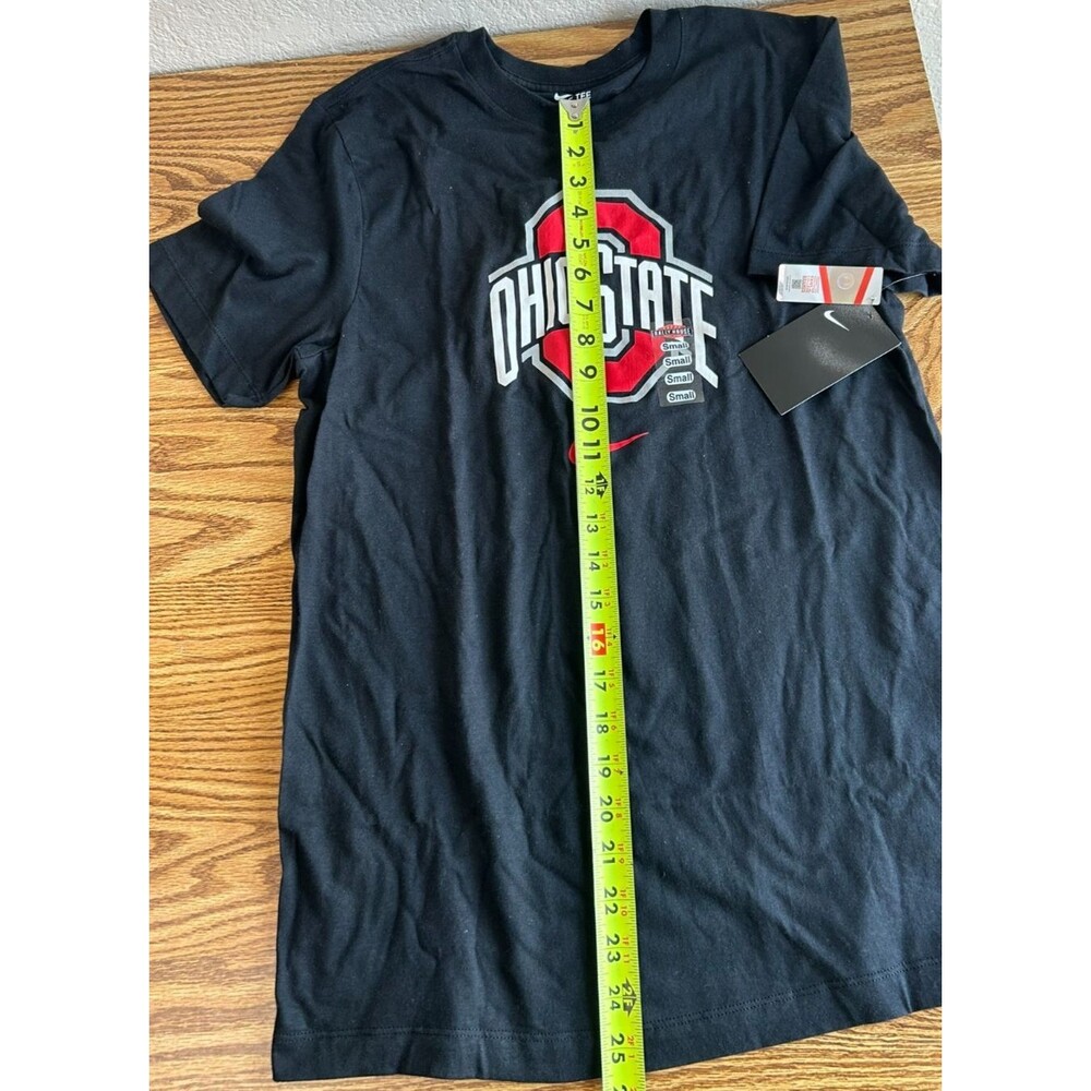 Ohio State Buckeyes Men’s Nike Tee Shirt Black Print Short Sleeve - Picture 2 of 5